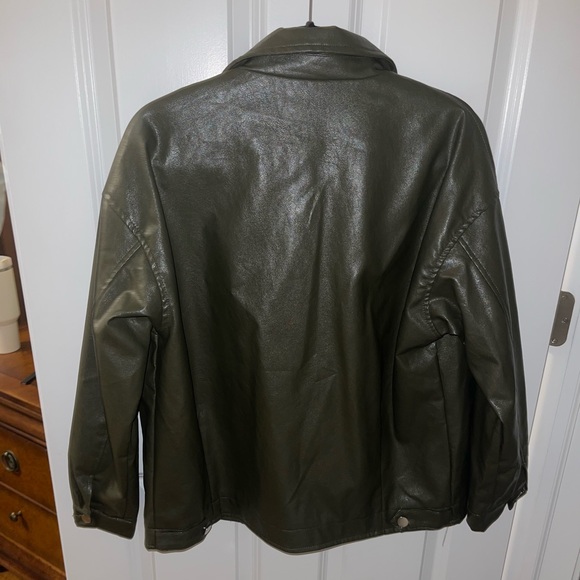 Princess Polly Leather Jacket - Picture 2 of 3